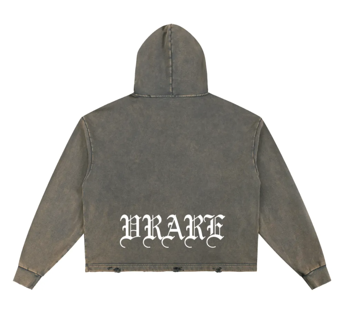 VRARE very rare Ultra stressed ripped pull over hoodie (limited)