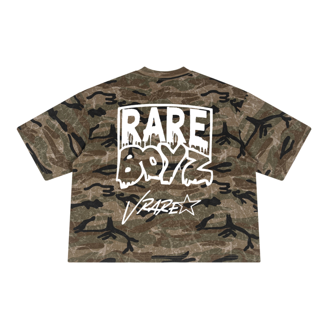 !NEW! - Hunter Camouflage Print boxy tshirt