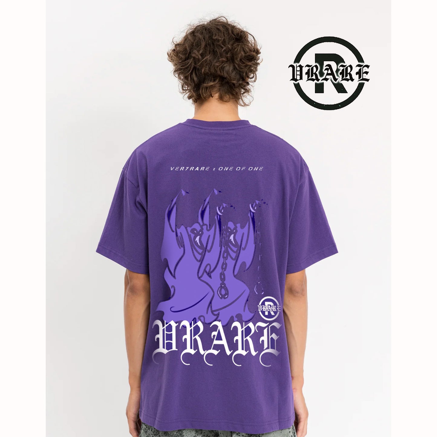 !NEW! - Purple ghost tag Mesh T-Shirt