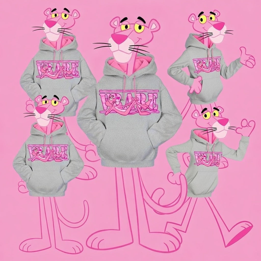 !NEW! - VRARE Box logo Pink contrast draw hoodie
