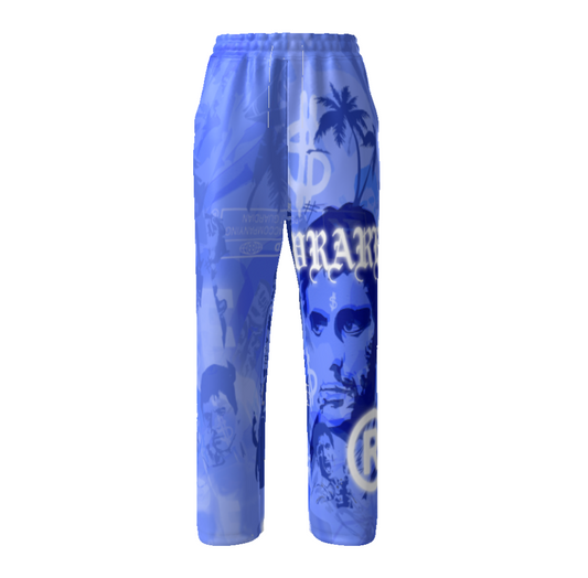 "SCARFACE 13" Lounge sweat pants all over print
