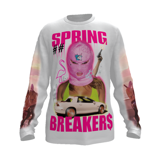 "Spring Breaker$" long sleeve tee