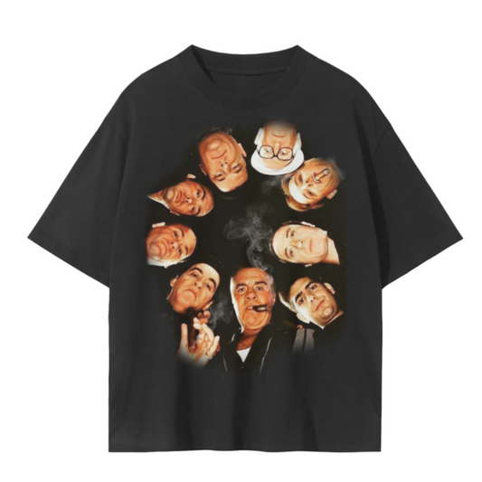 "Sopranos Gang"  Black Vintage Tee