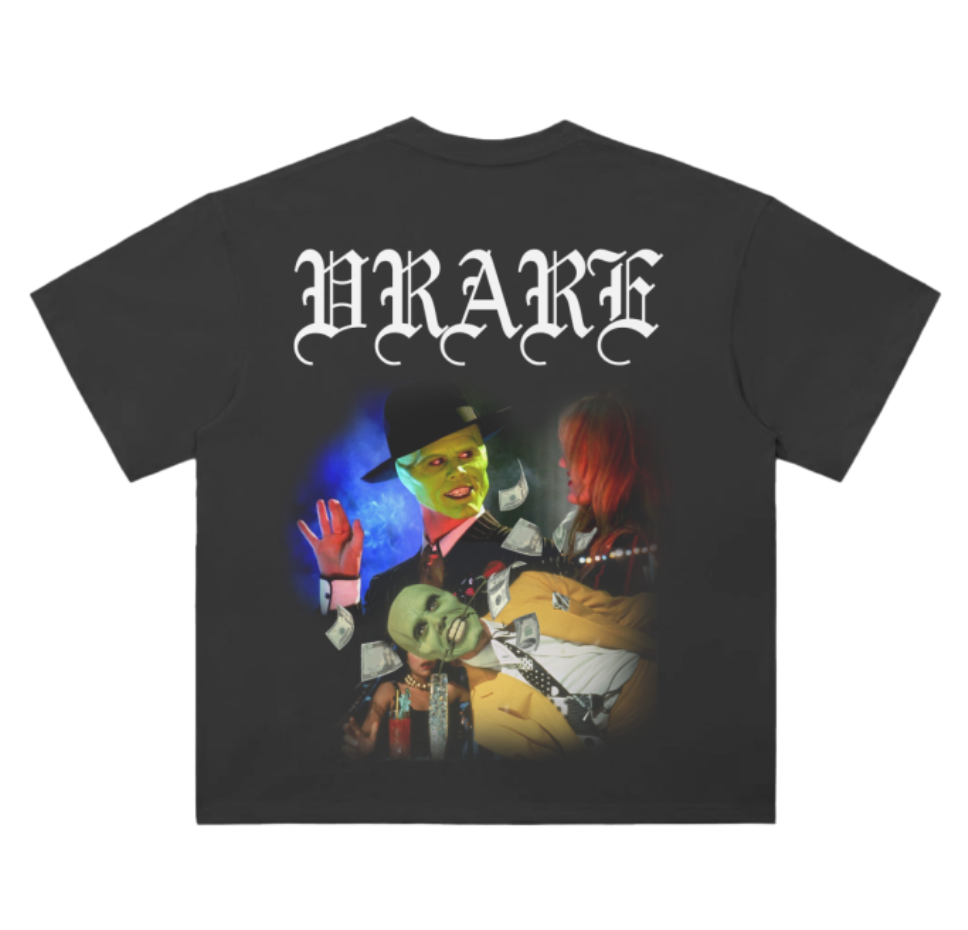 "The Mask Scene Green" Tee vintage heavy style
