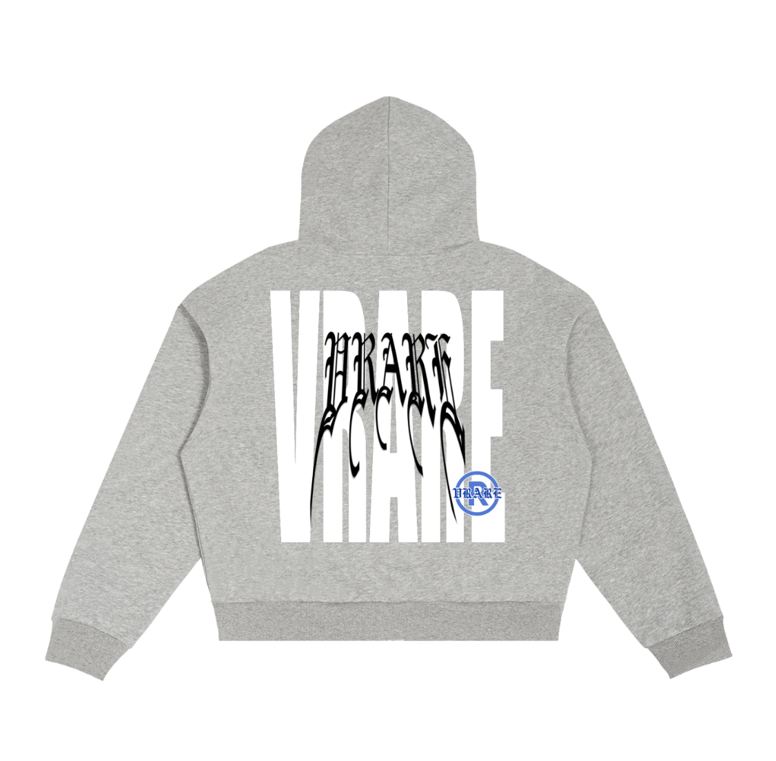 !NEW! - VRARE Plaid PJ Boxy Zip grey Hoodie (tracksuit)