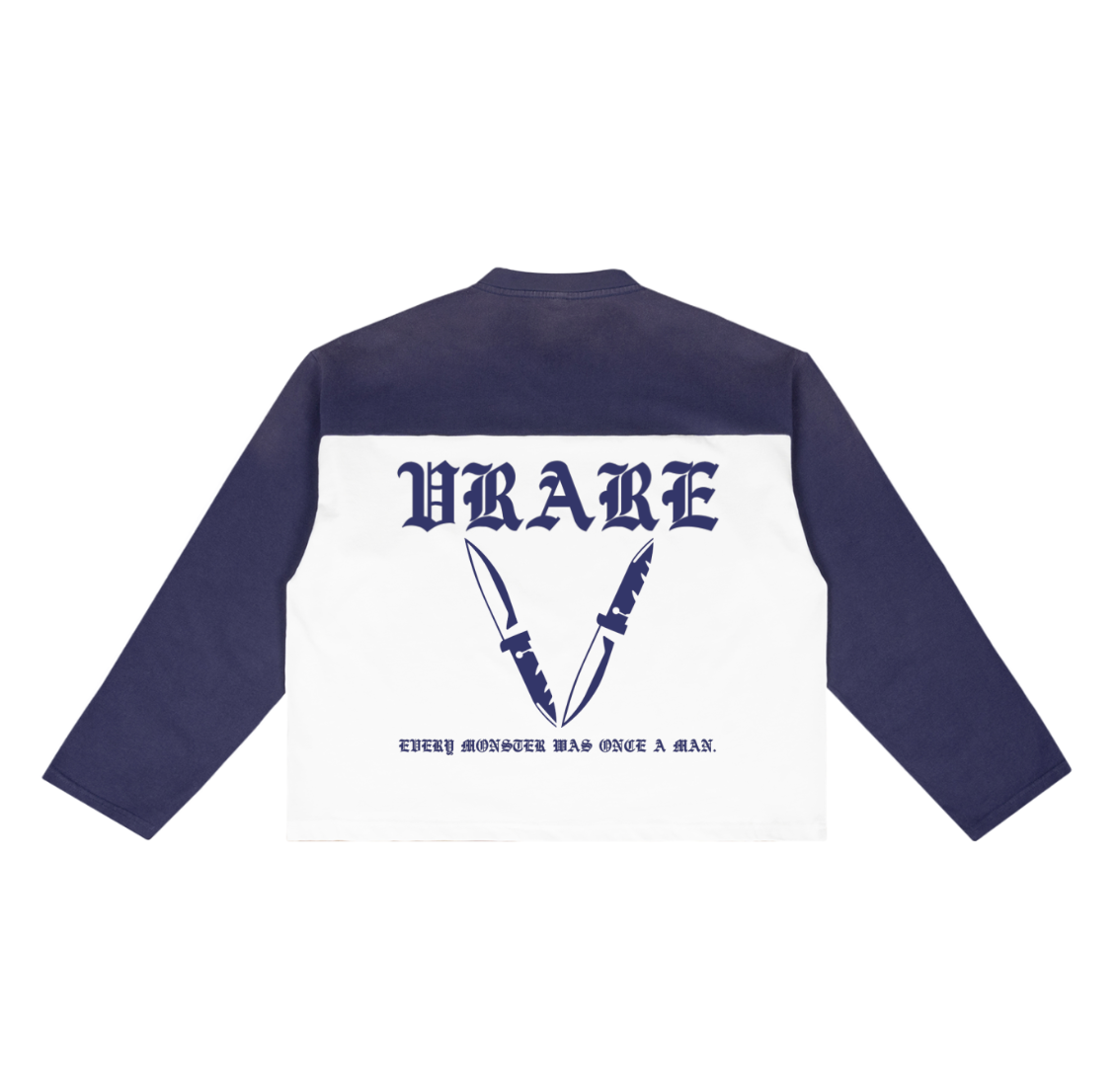 !NEW! - Monster two tone colour block long sleeve