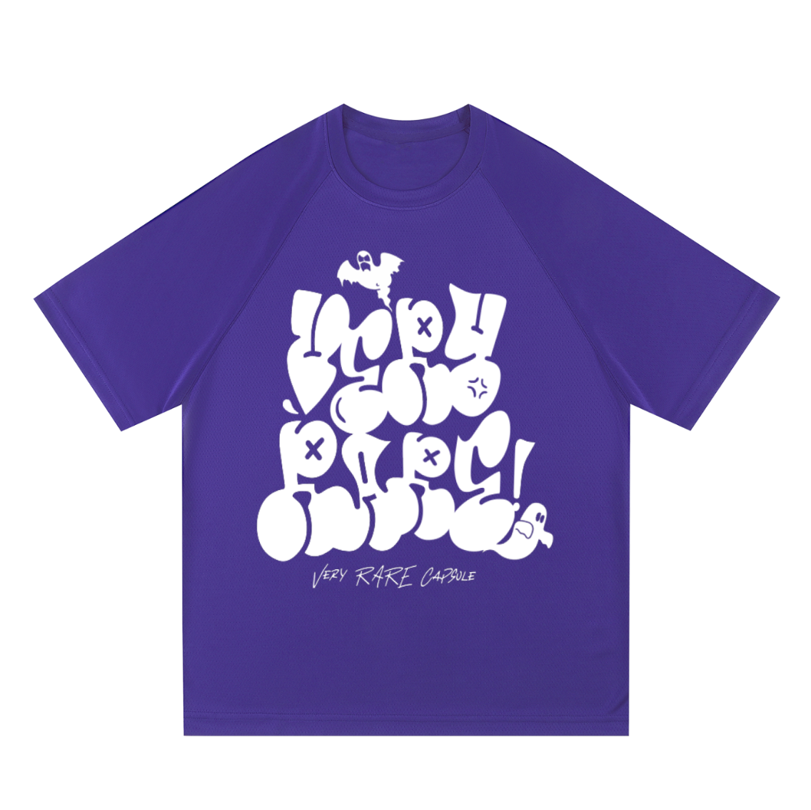 !NEW! - Purple ghost tag Mesh T-Shirt