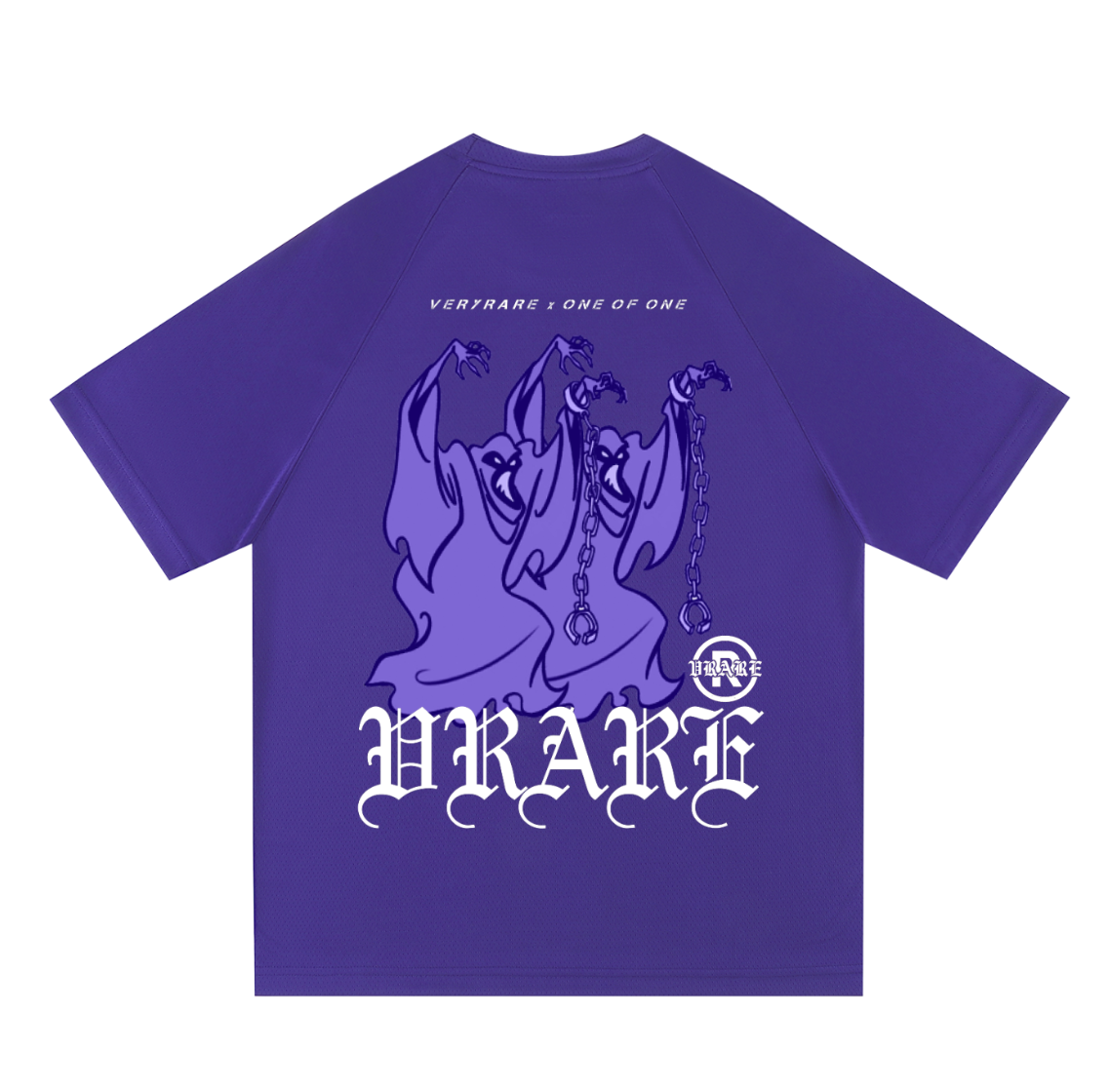 !NEW! - Purple ghost tag Mesh T-Shirt