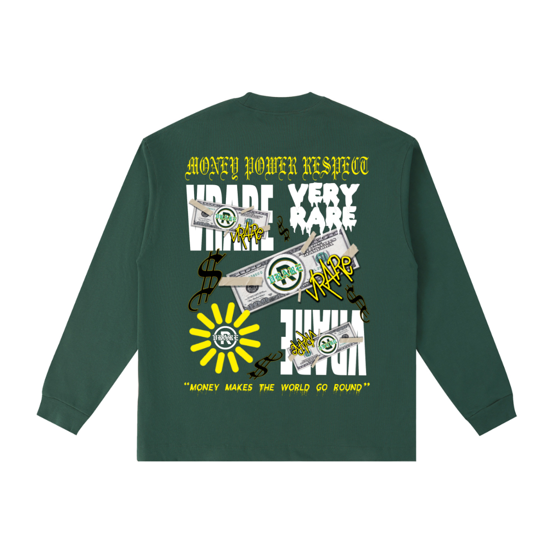 !NEW! - Money world MPR green long sleeve