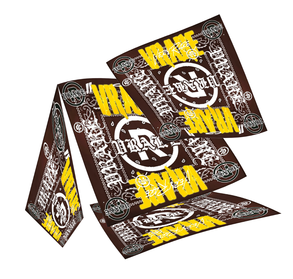 Staple Bandana - Biker brown - scarf