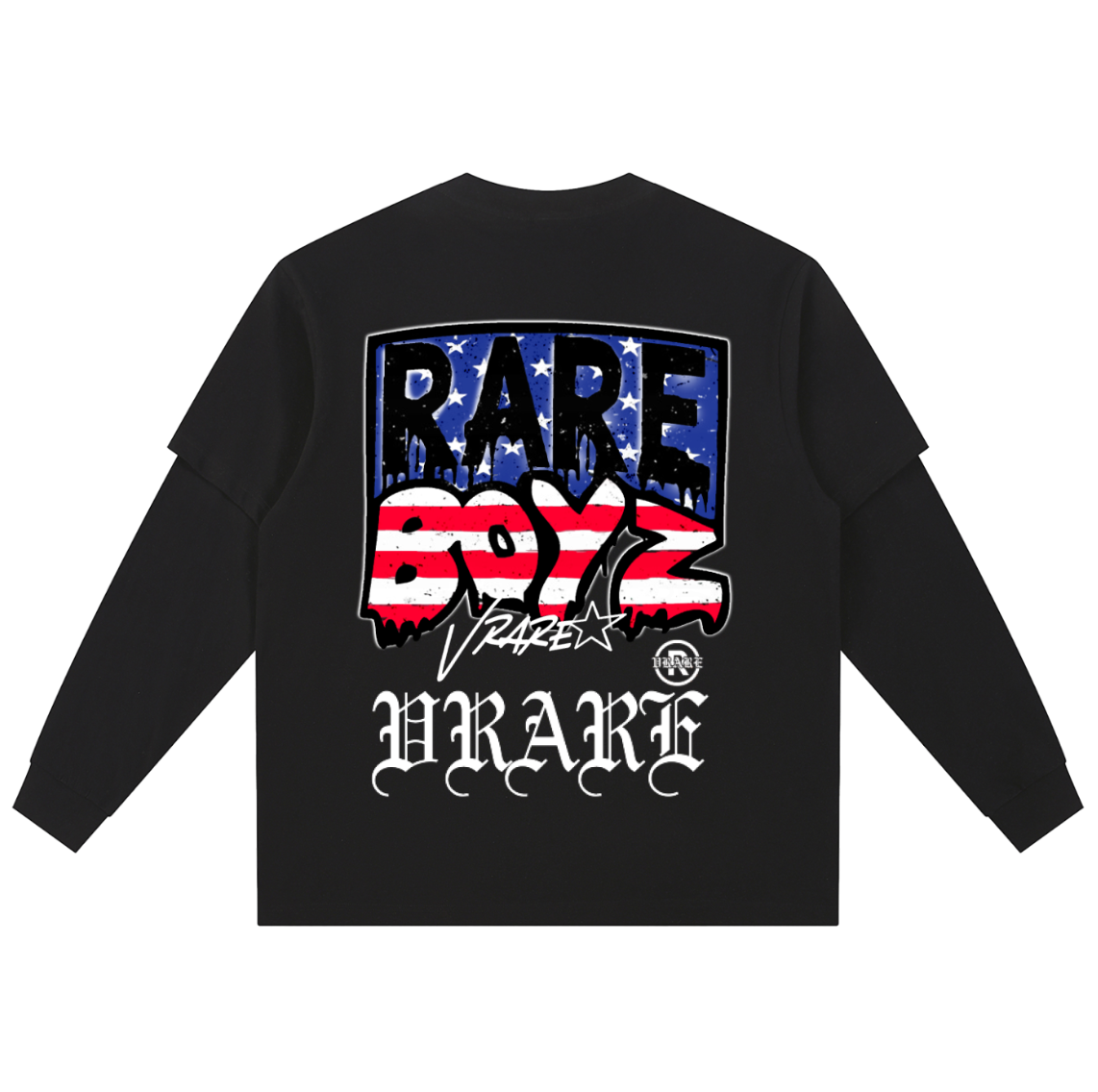 RareBoyz - Layered Longsleeve Tee