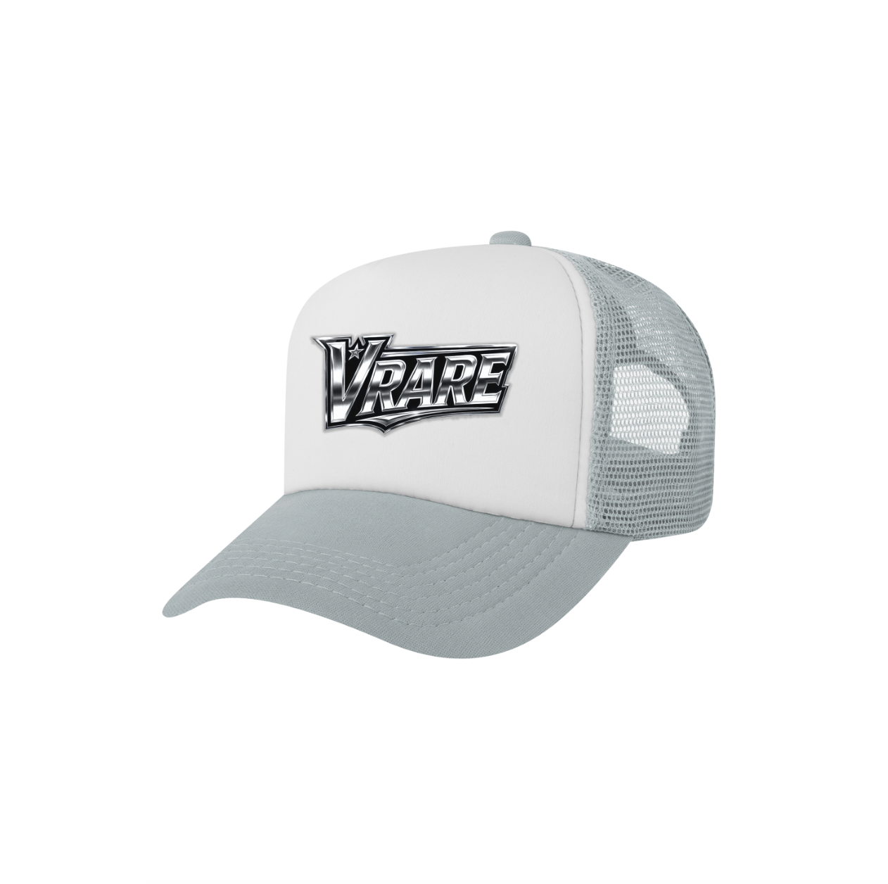 "Chromed" -VRARE Logo Trucker Mesh Snapback