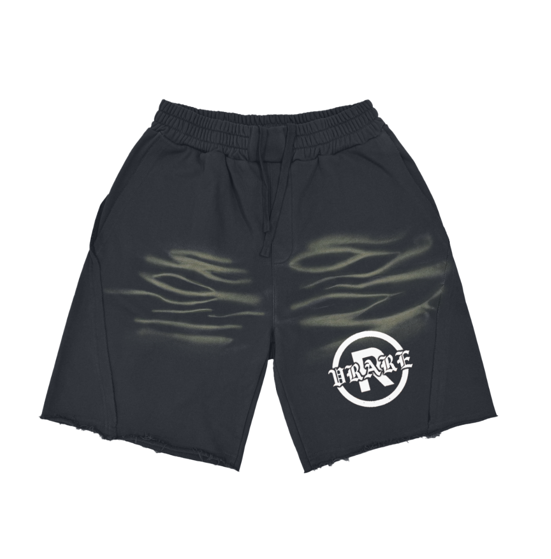 Very Rare - Vintage Washed Tiger Stripes Shorts