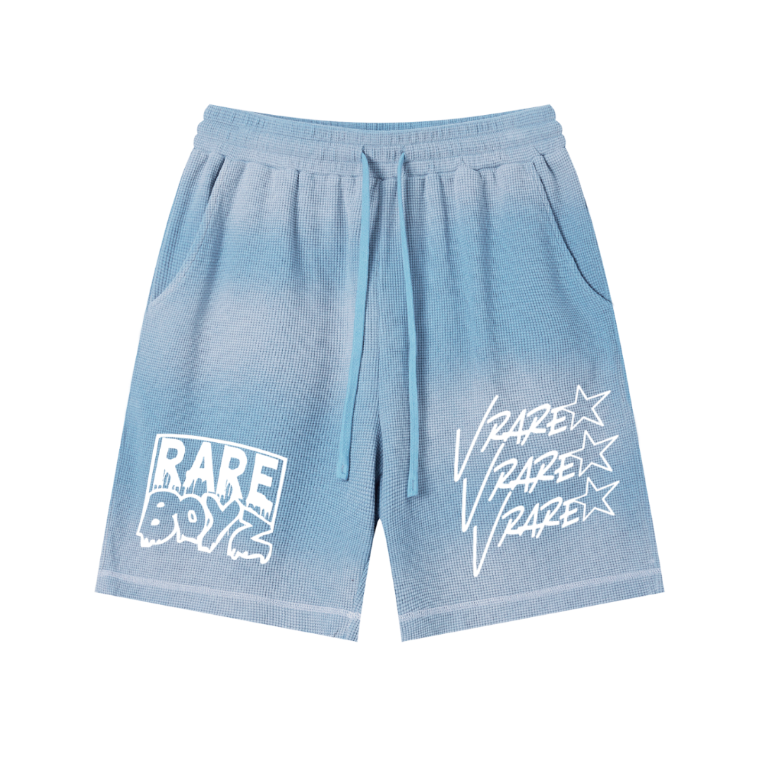 Splash - Sunfade Waffle Raw Hem Shorts