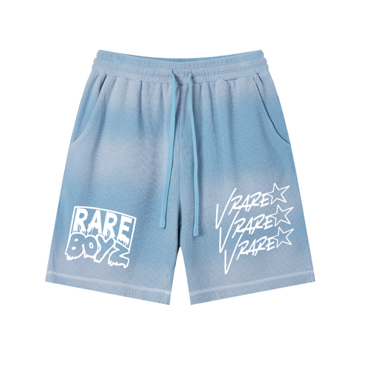 Splash - Sunfade Waffle Raw Hem Shorts