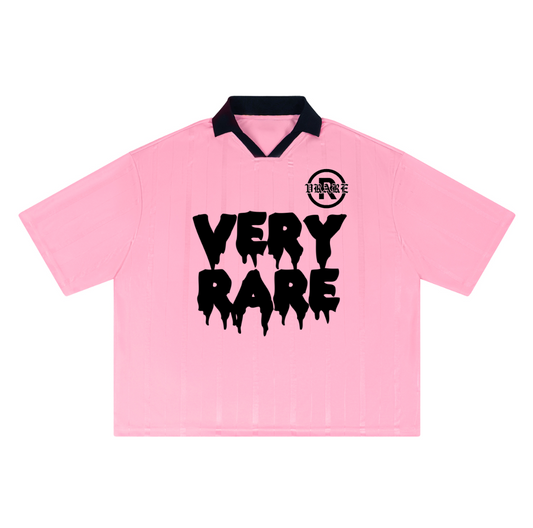 Drip'd - Striped Pink Boxy Soccer Jersey