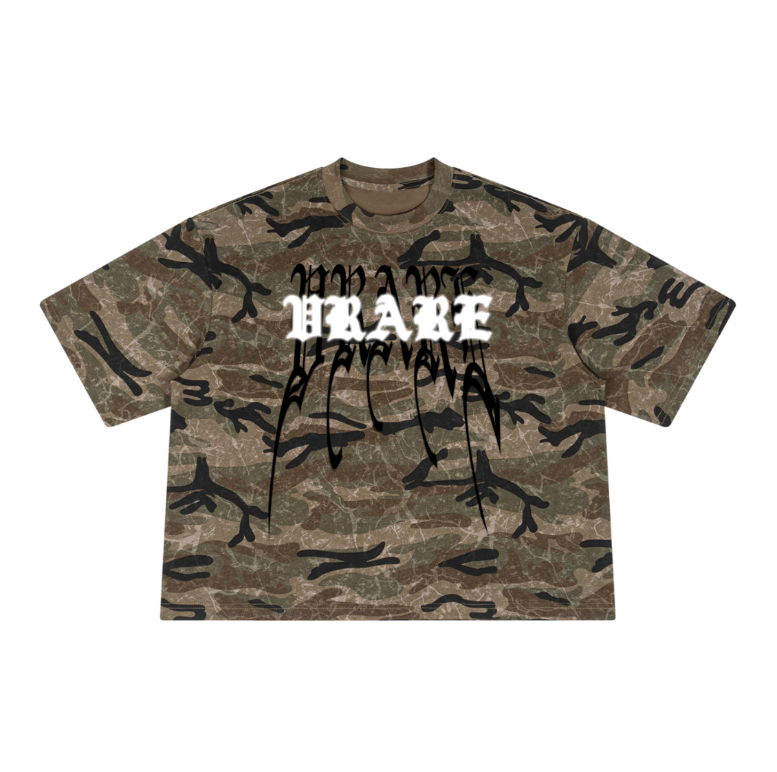 !NEW! - Hunter Camouflage Print boxy tshirt