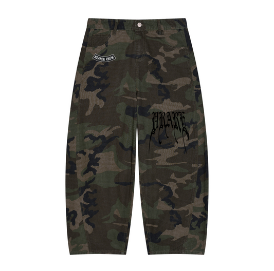 Reaper crew - Camo barrel cargo pants army cut (exclusive)
