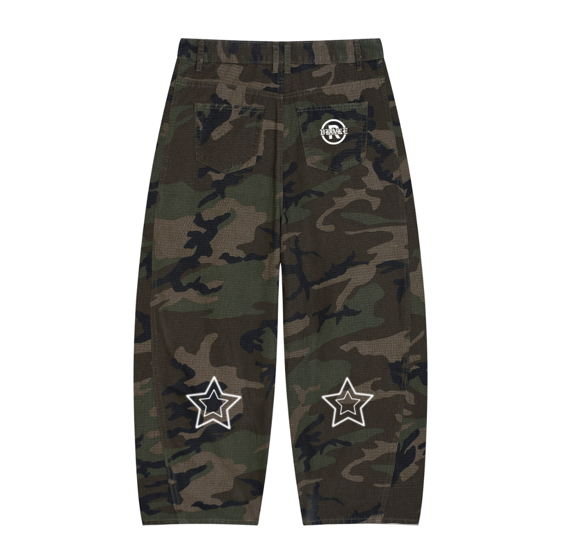 Reaper crew - Camo barrel cargo pants army cut (exclusive)