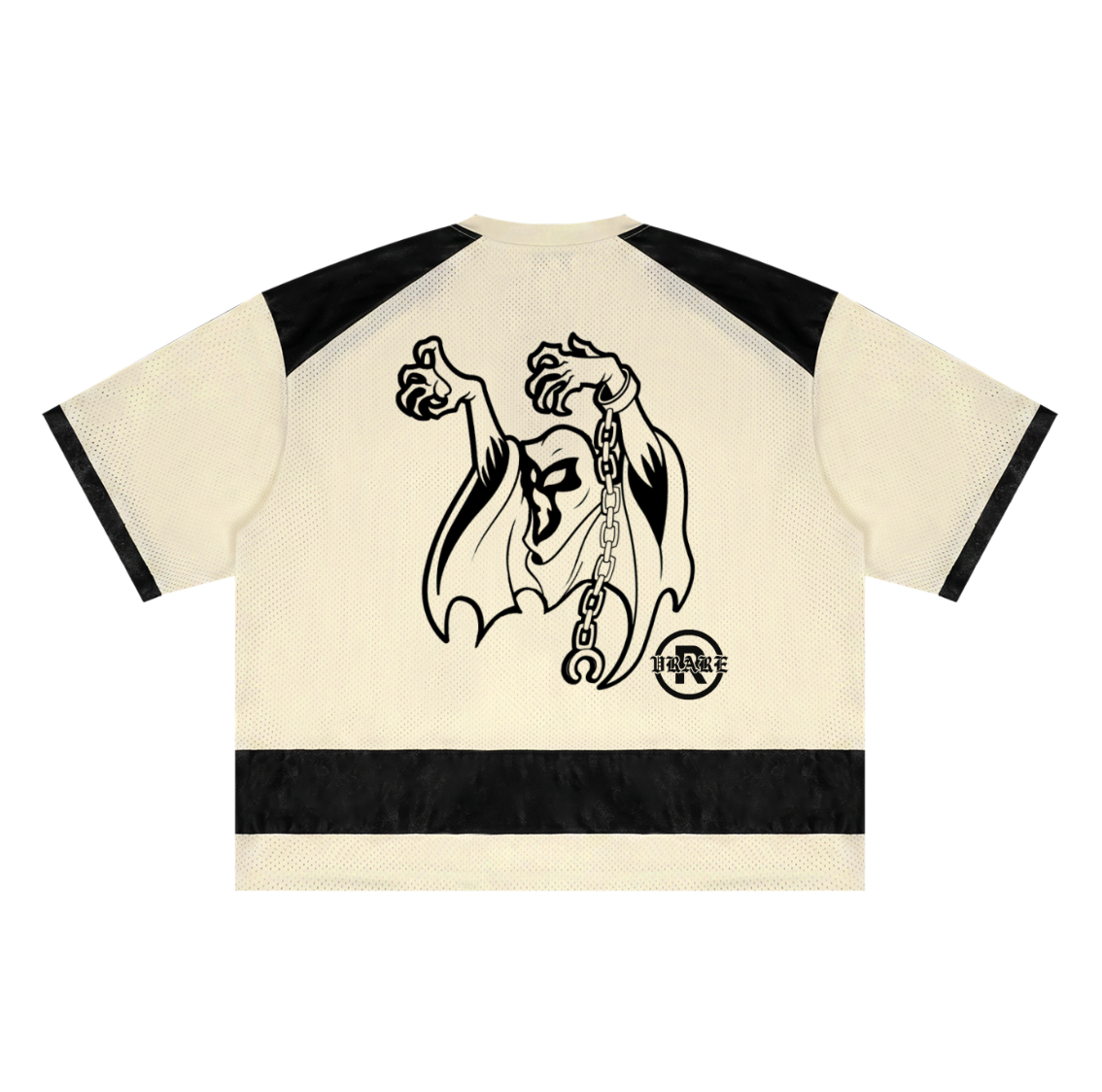Phantom Ghosts - football/hockey short sleeve mesh jersey