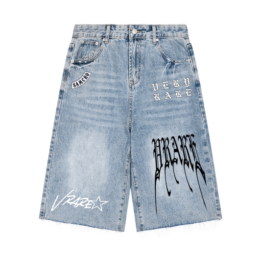 Vrare - Allstar Vintage Wide Leg Denim Shorts Limited edition