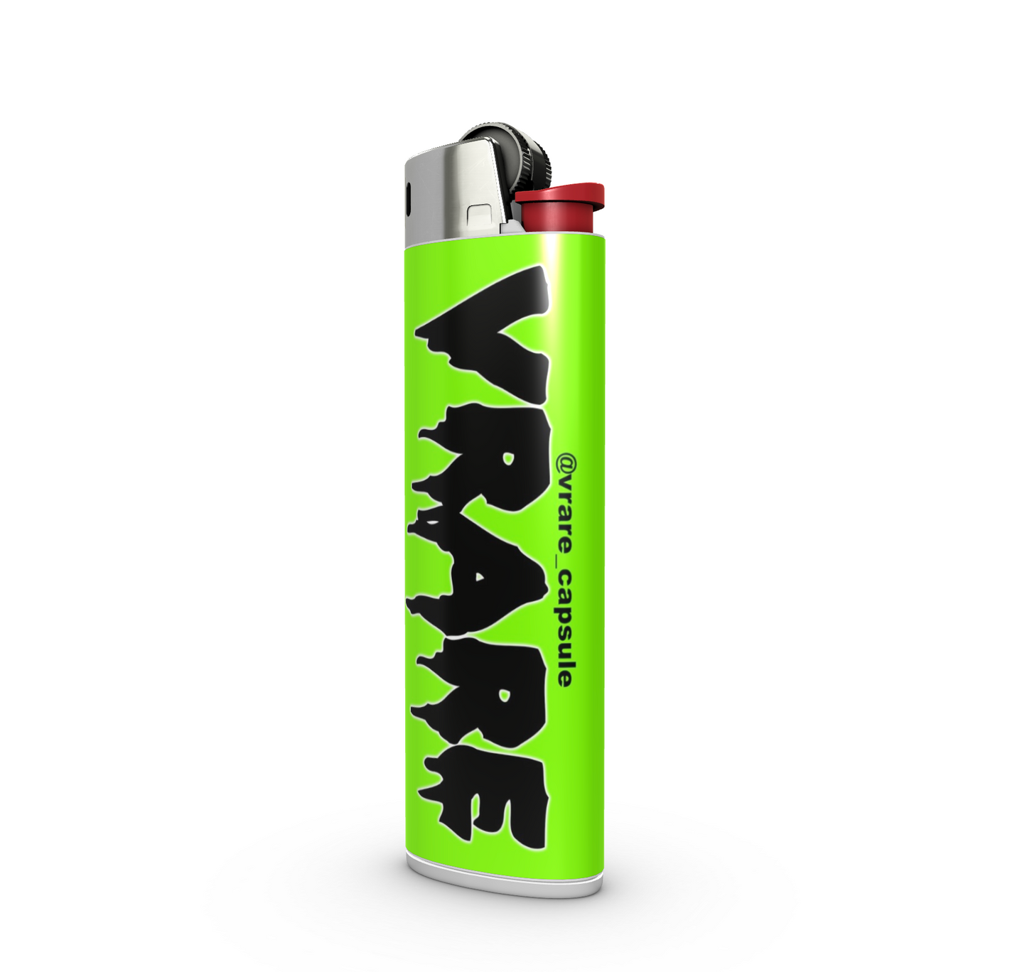 Neon Drip Bic Lighter