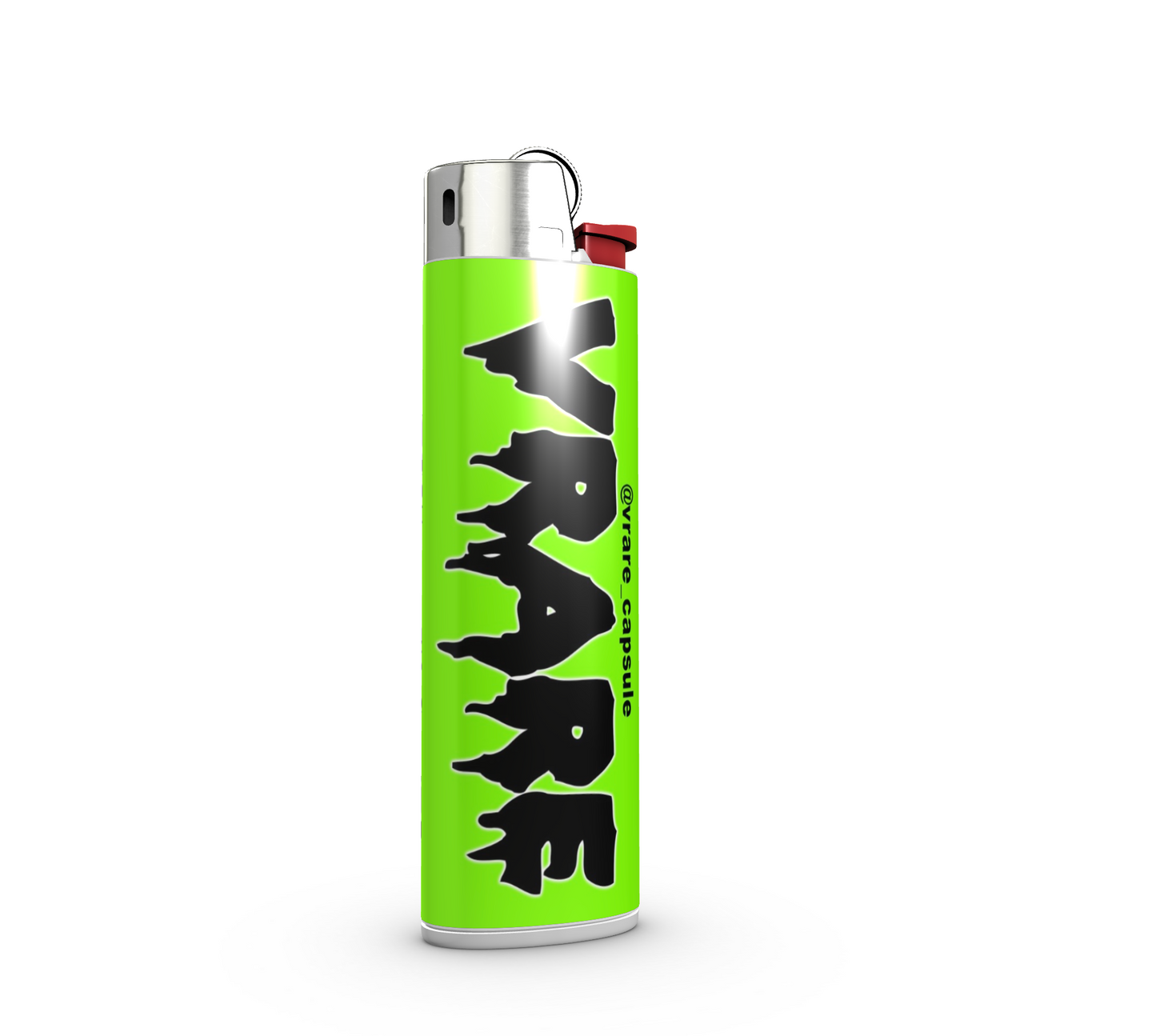 Neon Drip Bic Lighter