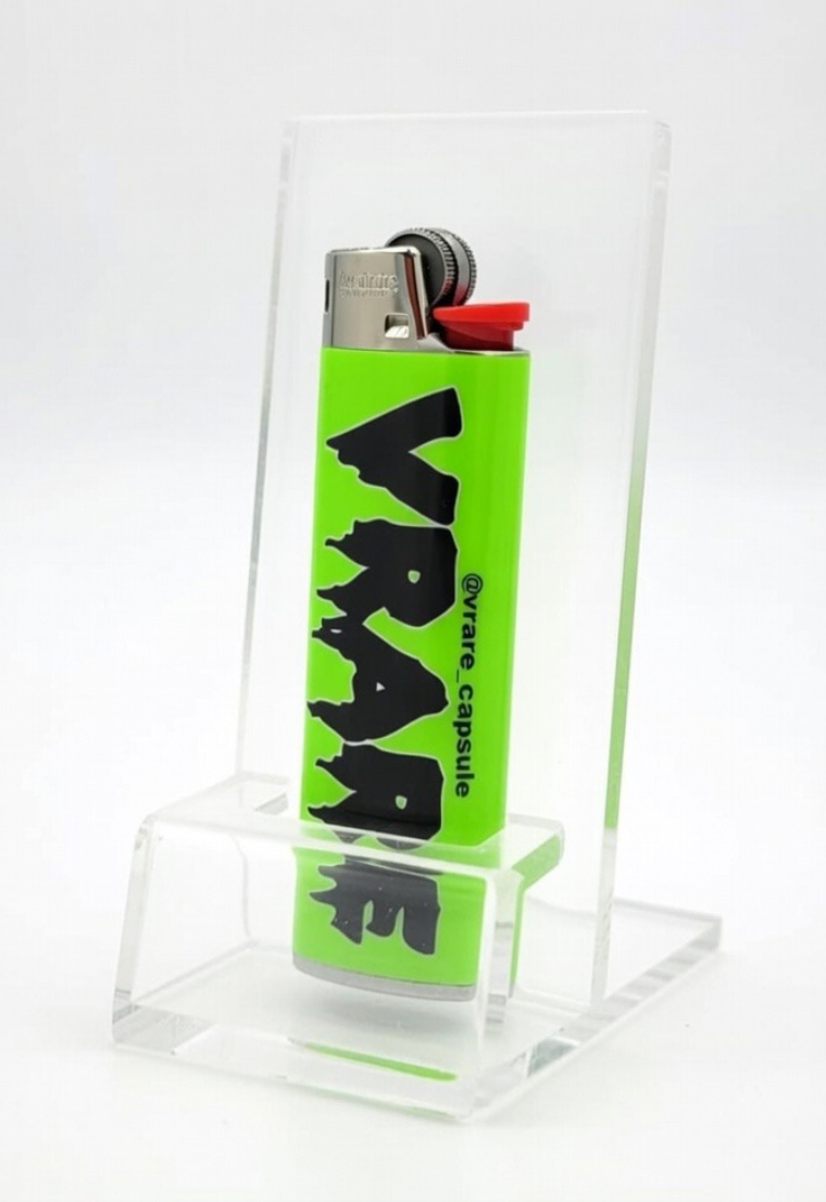 Neon Drip Bic Lighter
