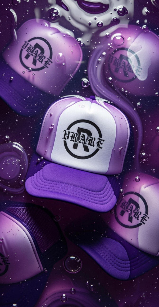 PURP Trucker mesh snapback - staple logo