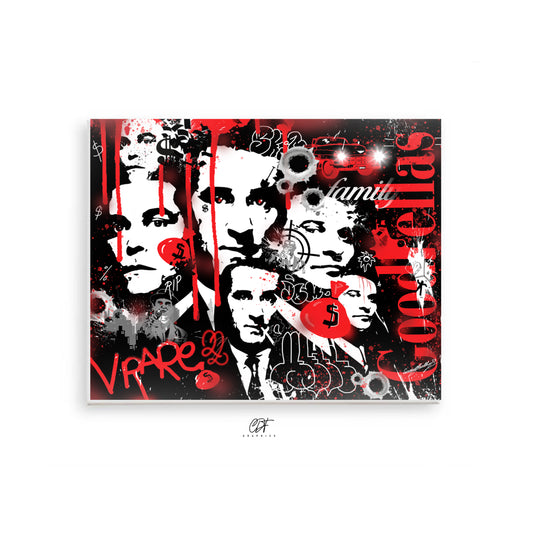 Good Fellas "Family Ties" 24x30 Custom 1 of 1 canvas (high quality)