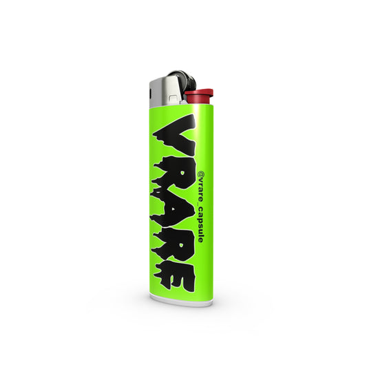 Neon Drip Bic Lighter