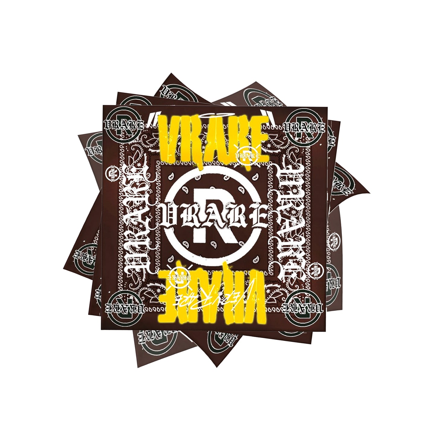 Staple Bandana - Biker brown - scarf