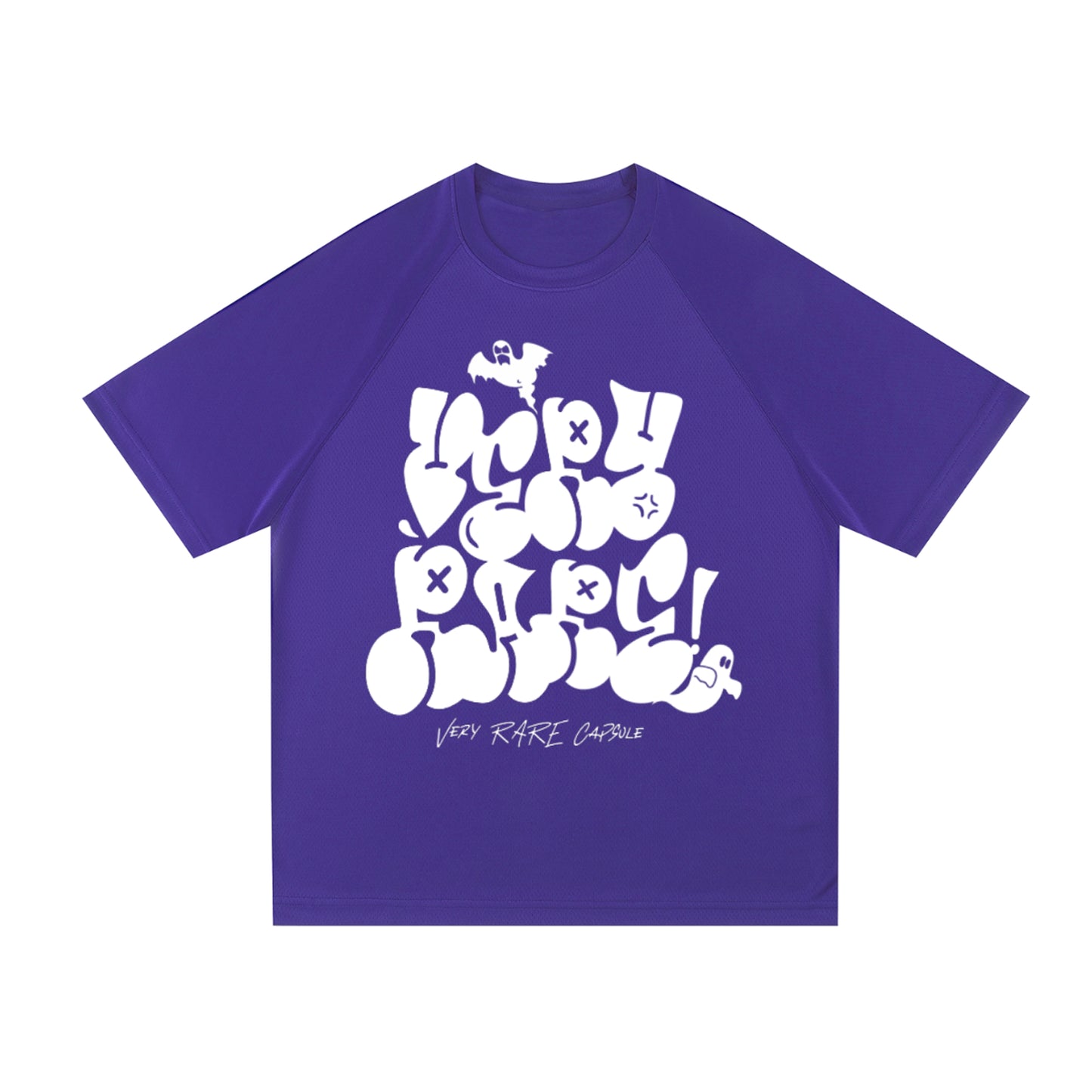 !NEW! - Purple ghost tag Mesh T-Shirt