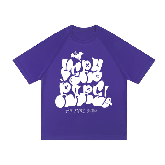 !NEW! - Purple ghost tag Mesh T-Shirt