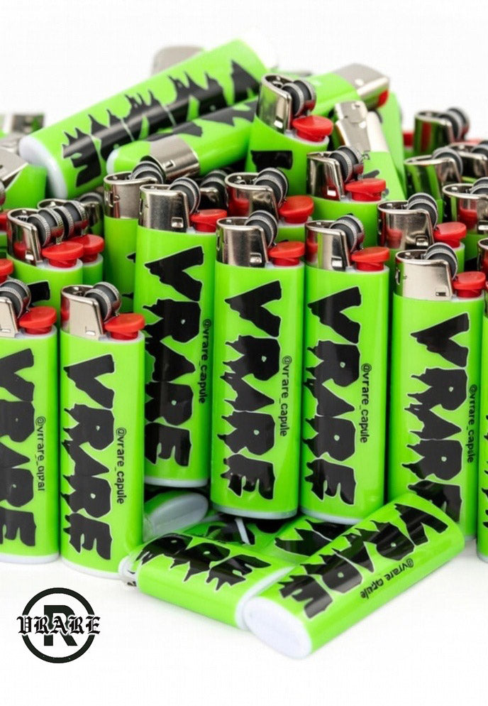 Neon Drip Bic Lighter