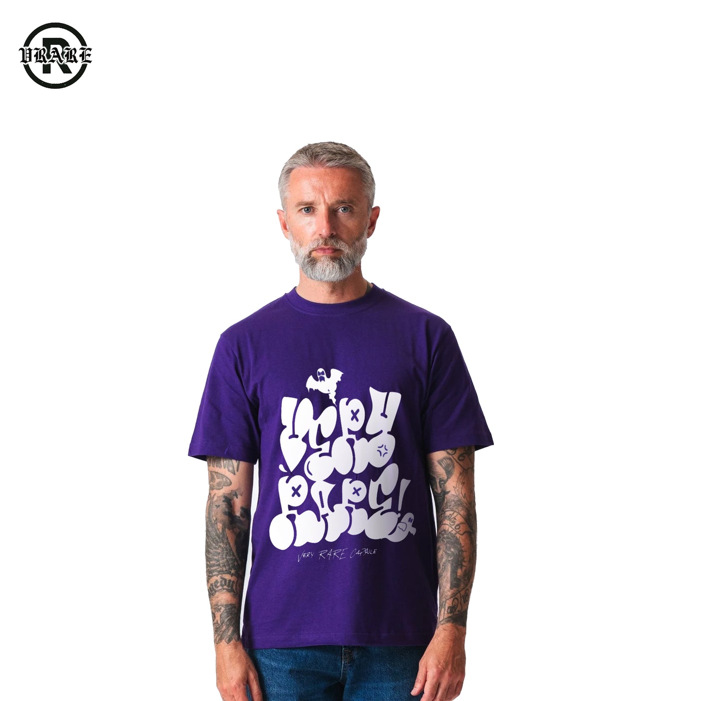 !NEW! - Purple ghost tag Mesh T-Shirt