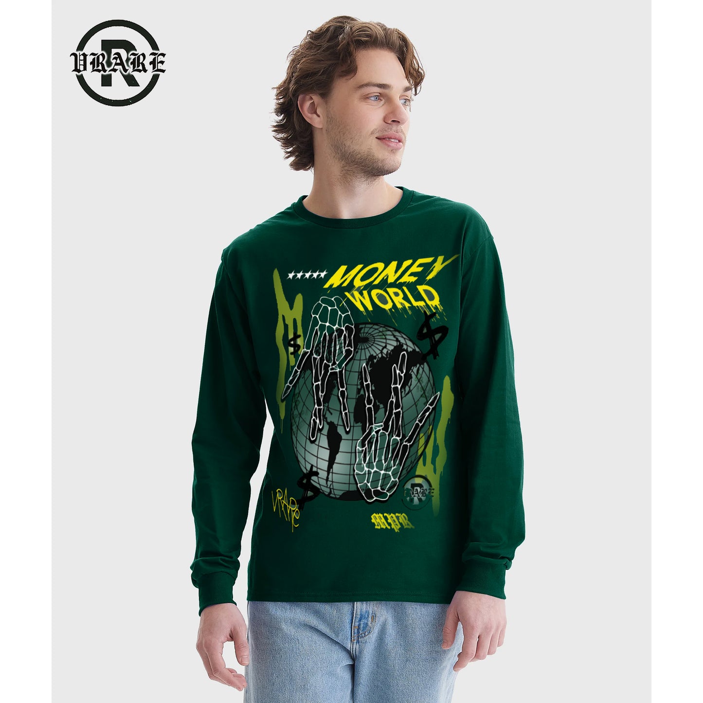 !NEW! - Money world MPR green long sleeve