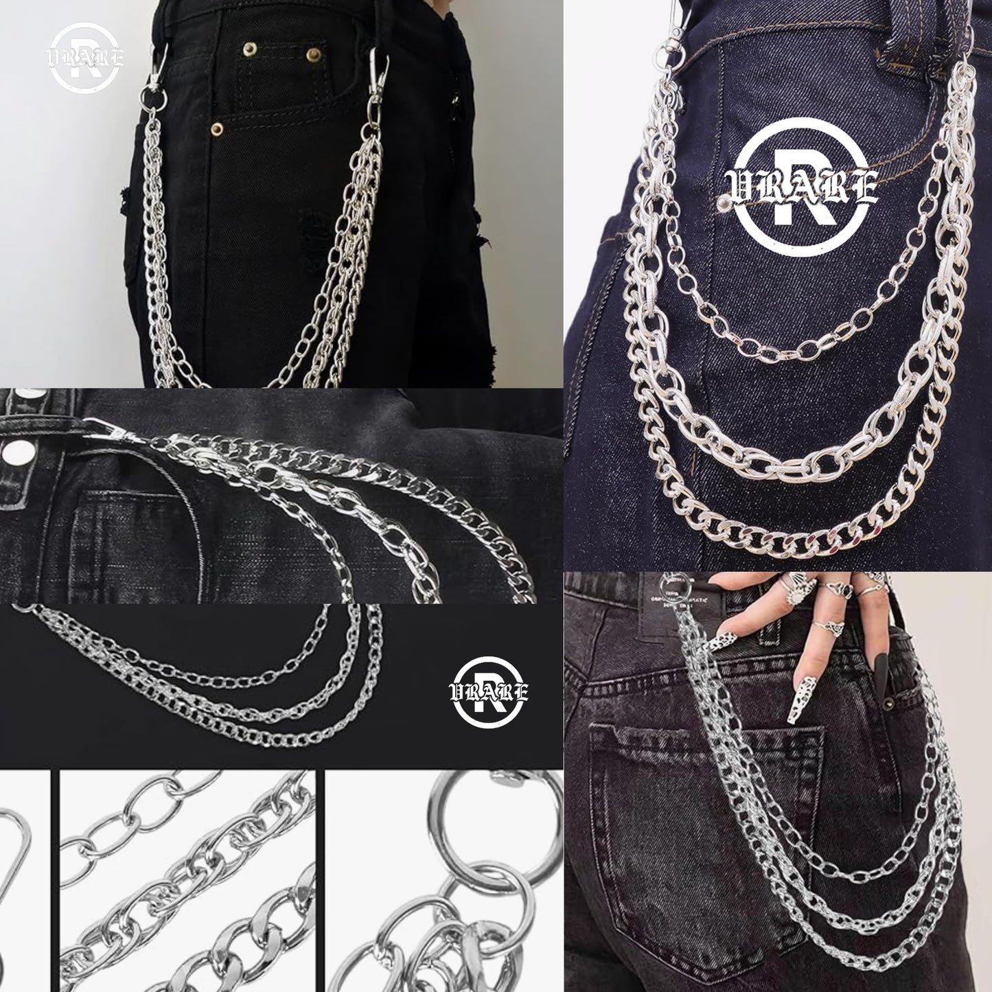 Standard 3pc-1 set Jean/wallet chain
