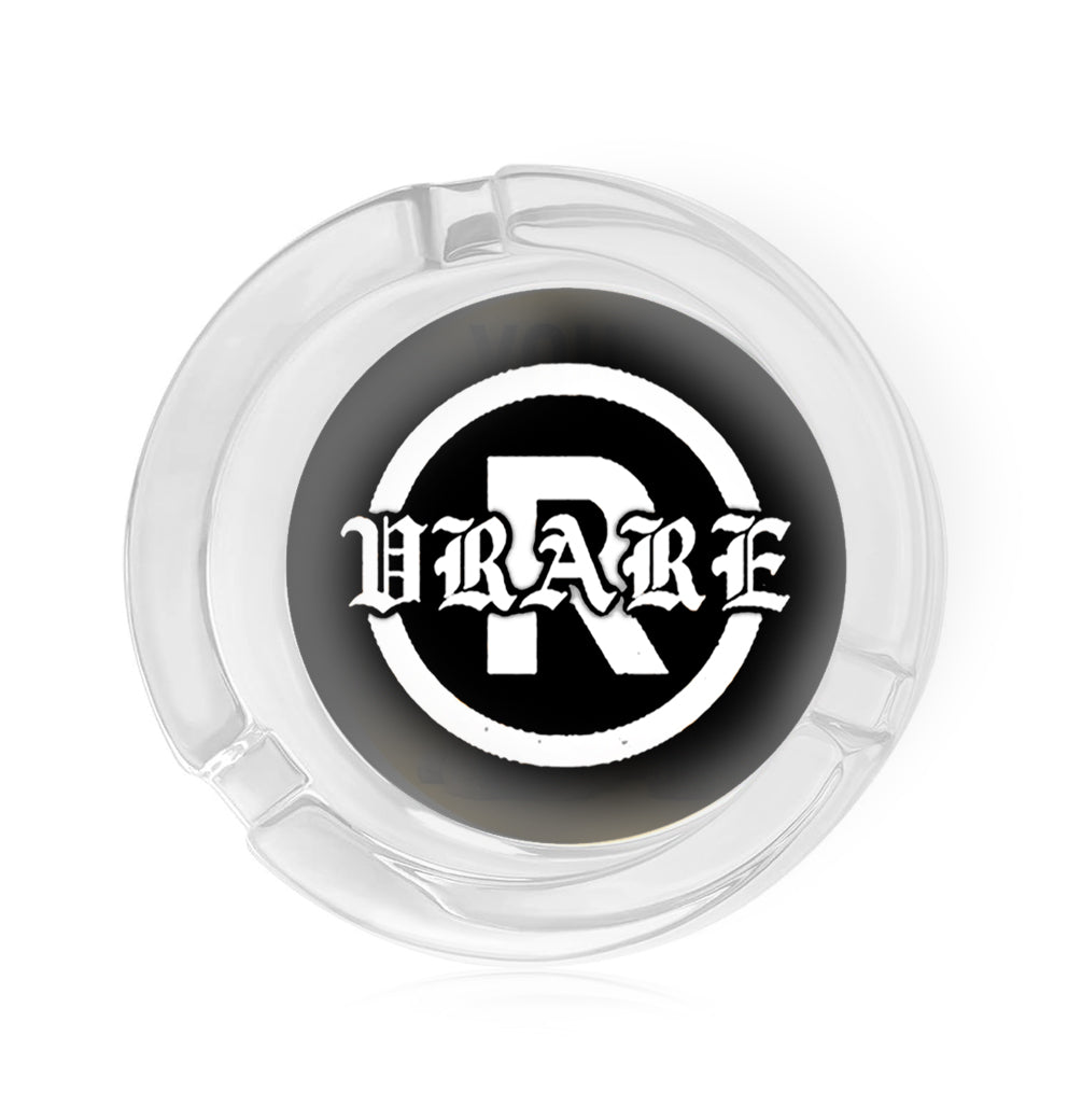 Glass Ashtray - Vrare staple logo