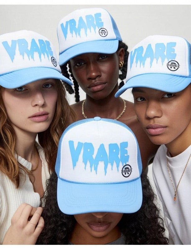 Trucker mesh snapback (Blue steel)